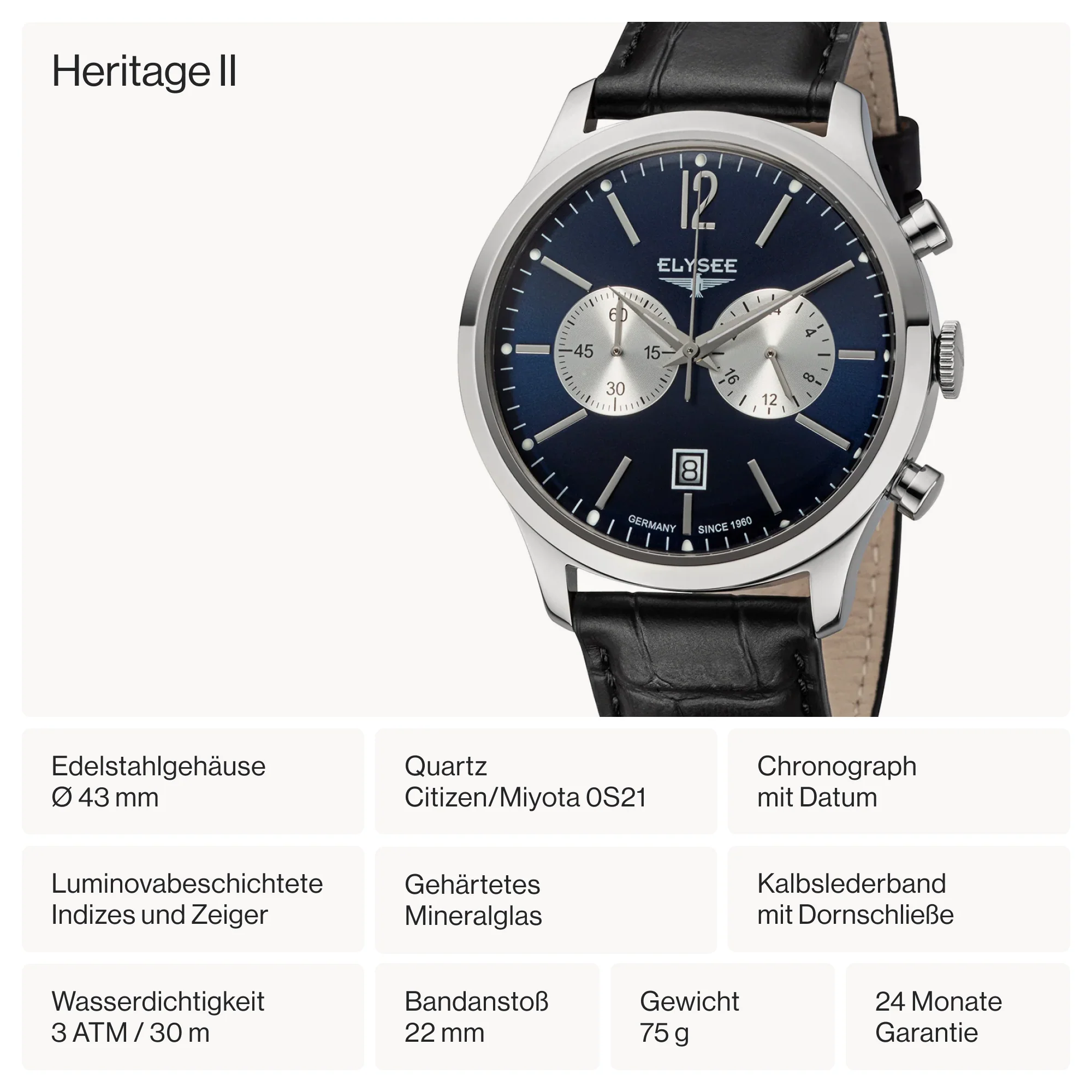 Heritage II - 18016 - Chronograph - Image 5