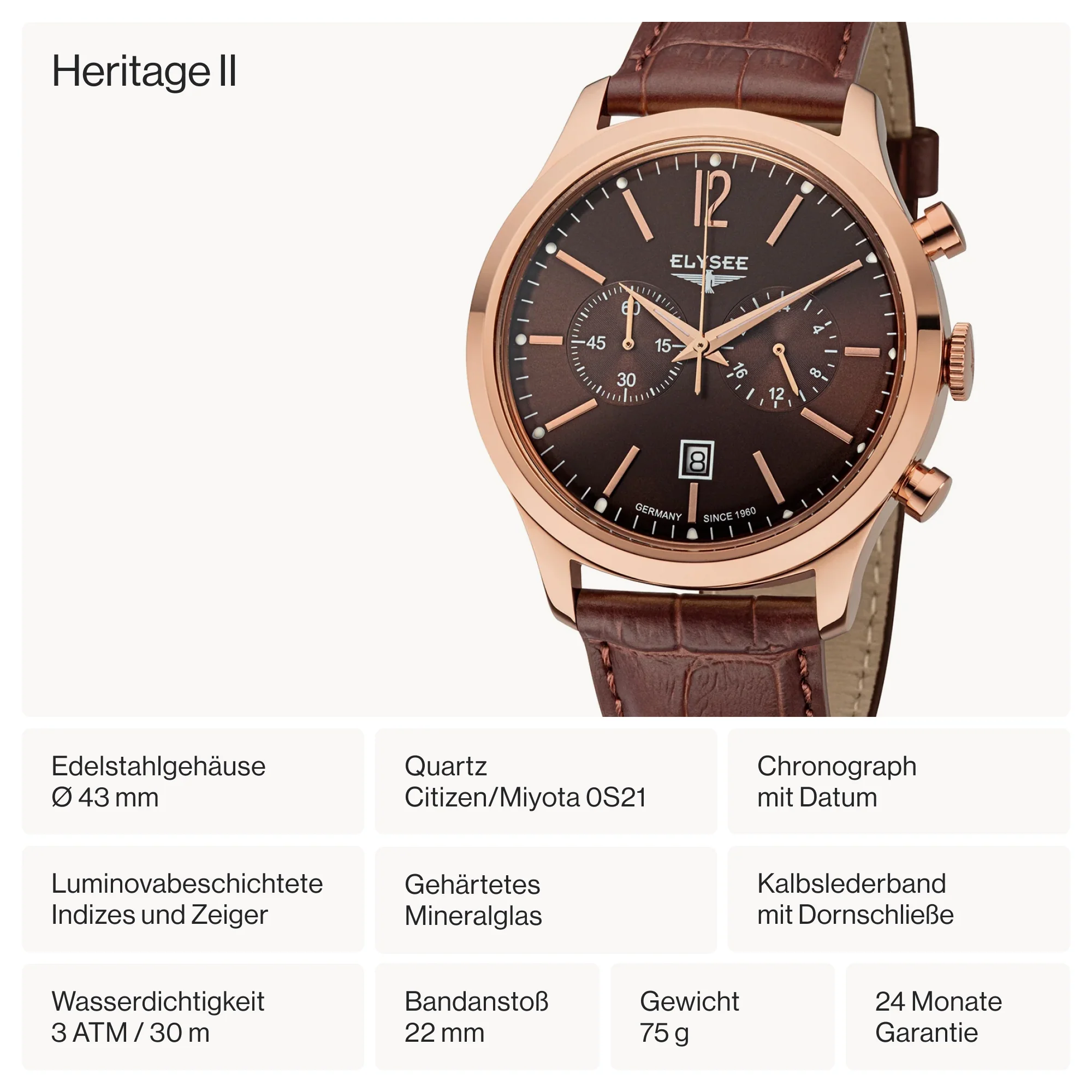 Heritage II - 18017 - Chronograph - Image 5