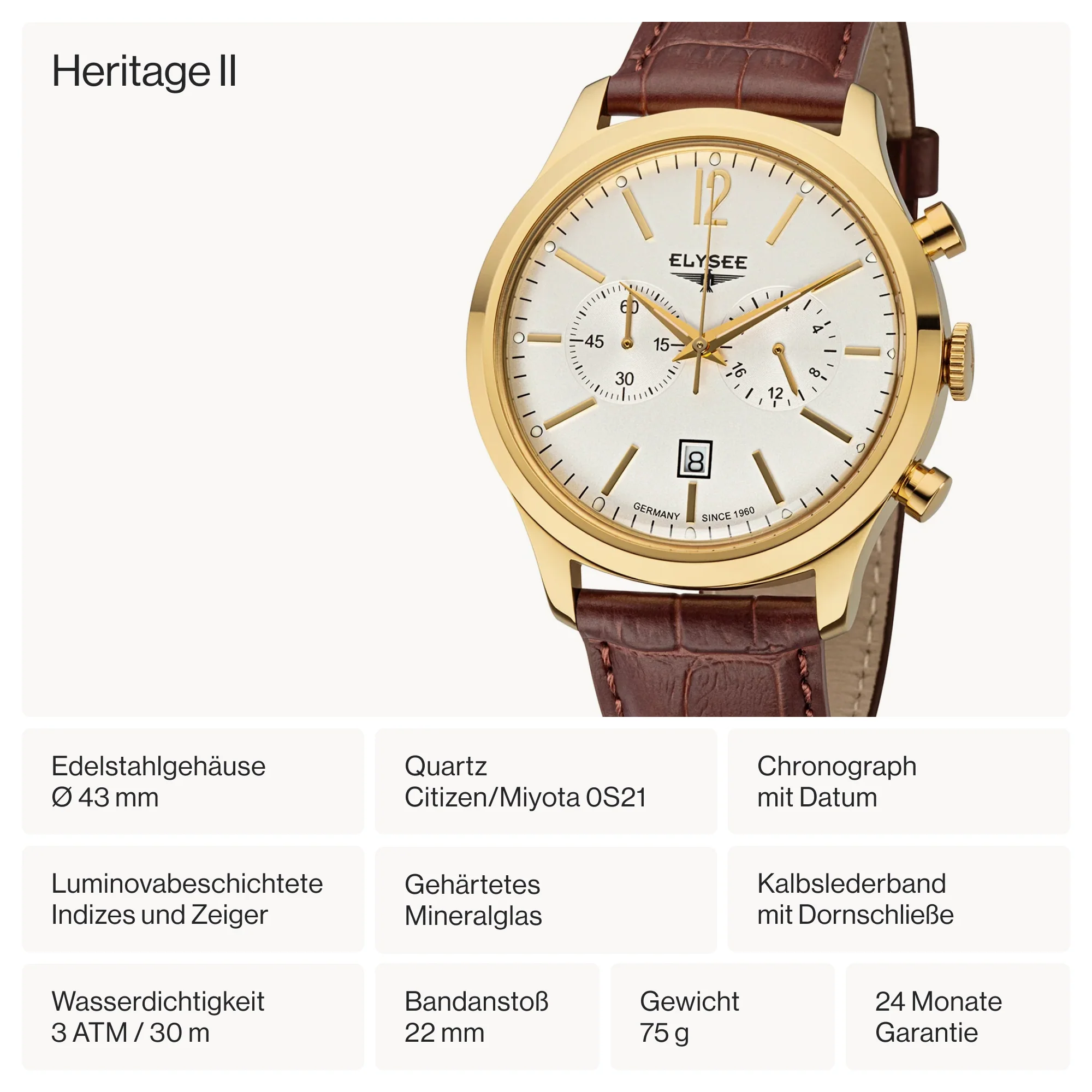 Heritage II - 18018 - Chronograph - Image 5