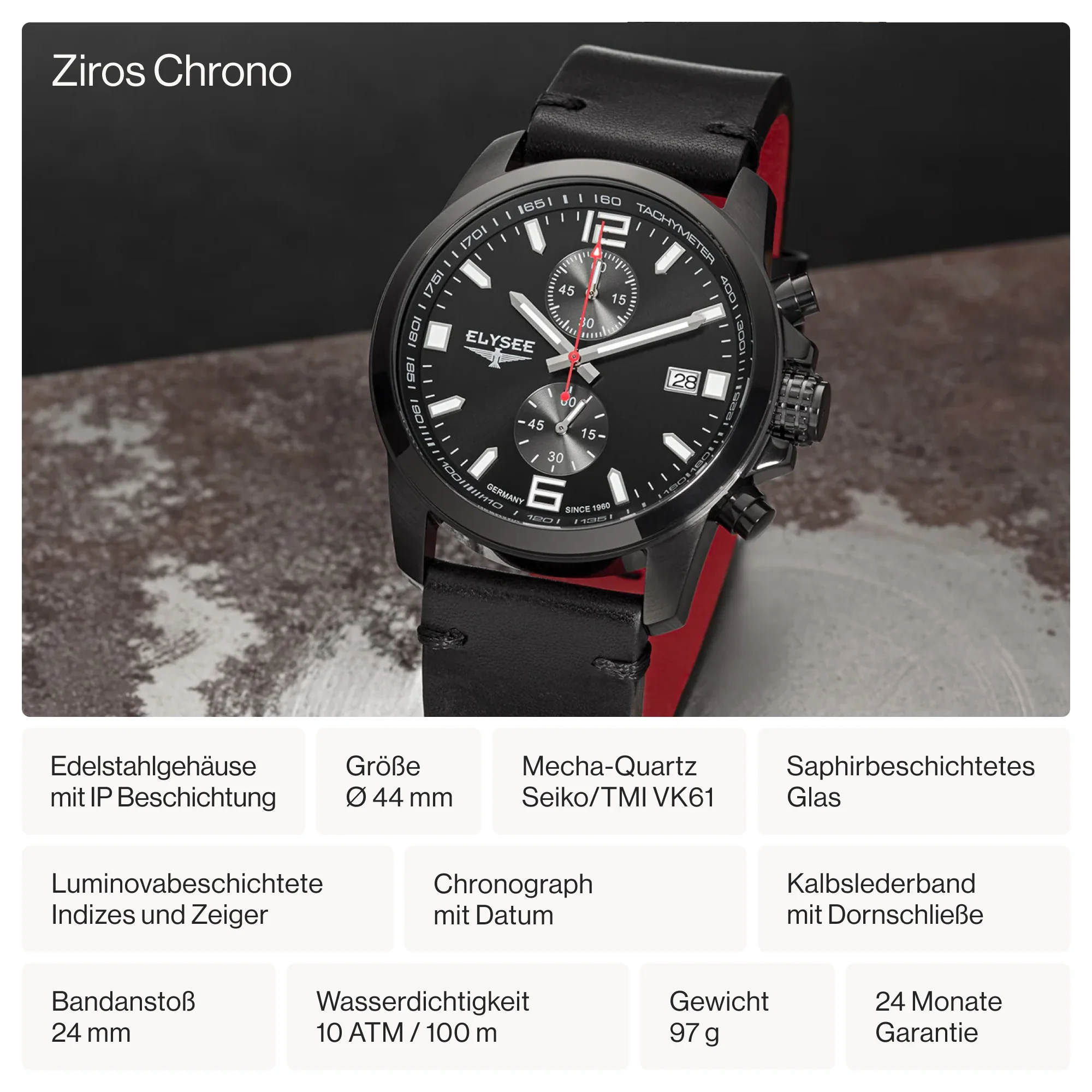 Ziros Chrono - 80577 - Chronograph - Image 5