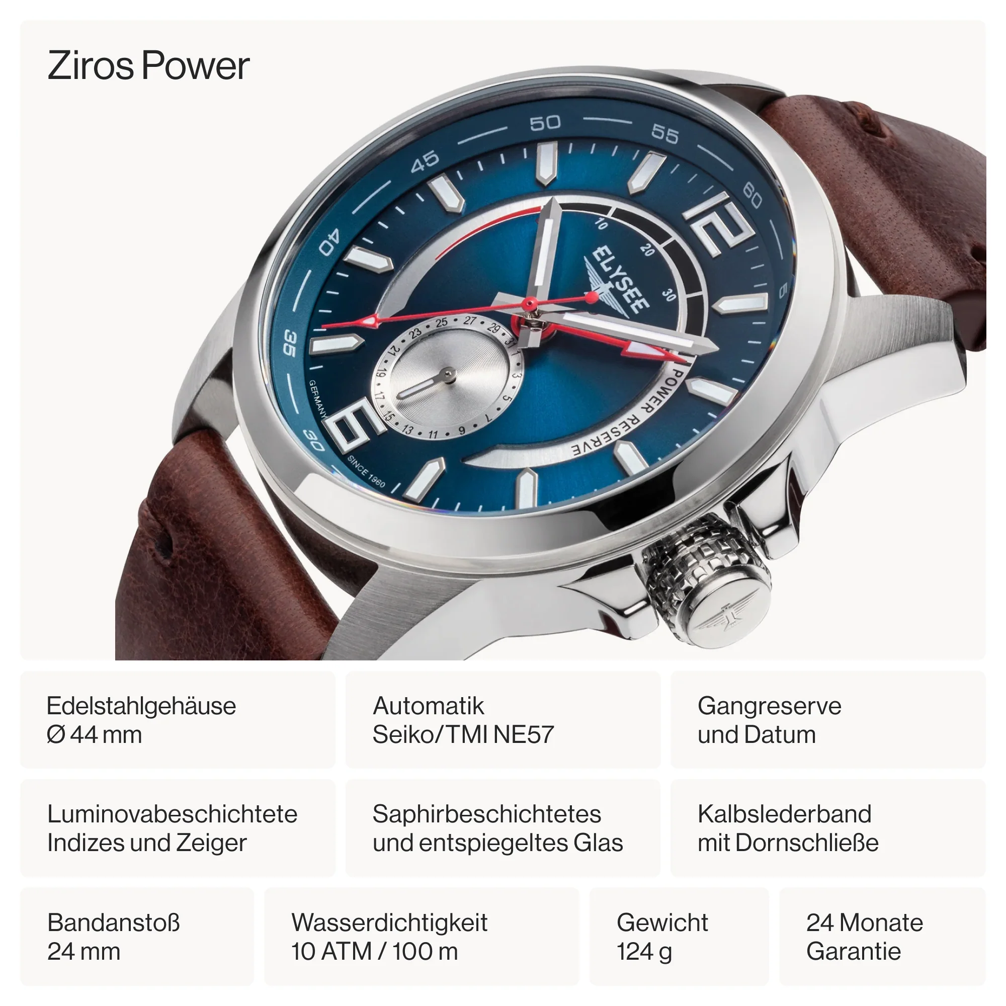 Ziros Power - 80579 - Automatikuhr - Image 4