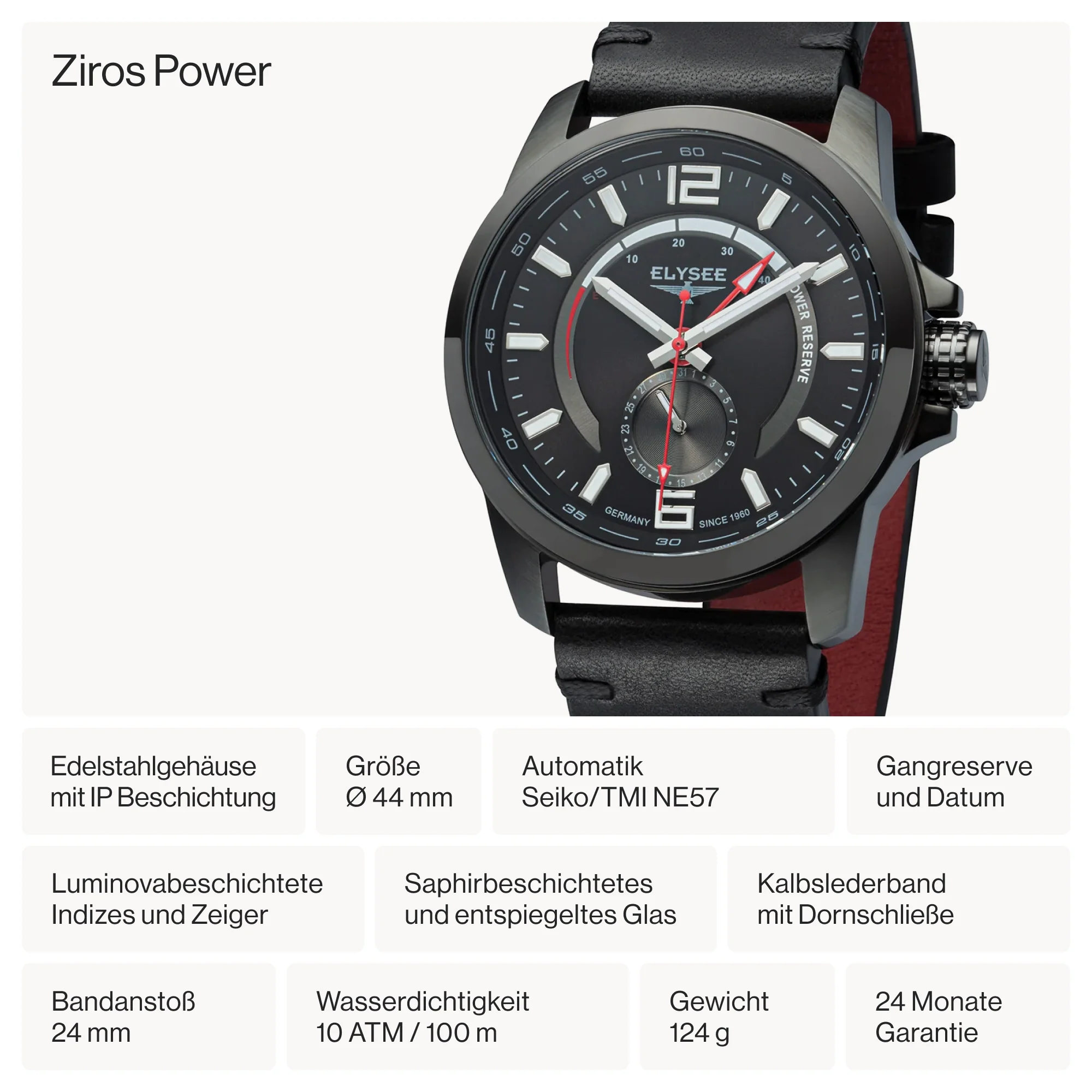Ziros Power - 80580 - Automatikuhr - Image 4