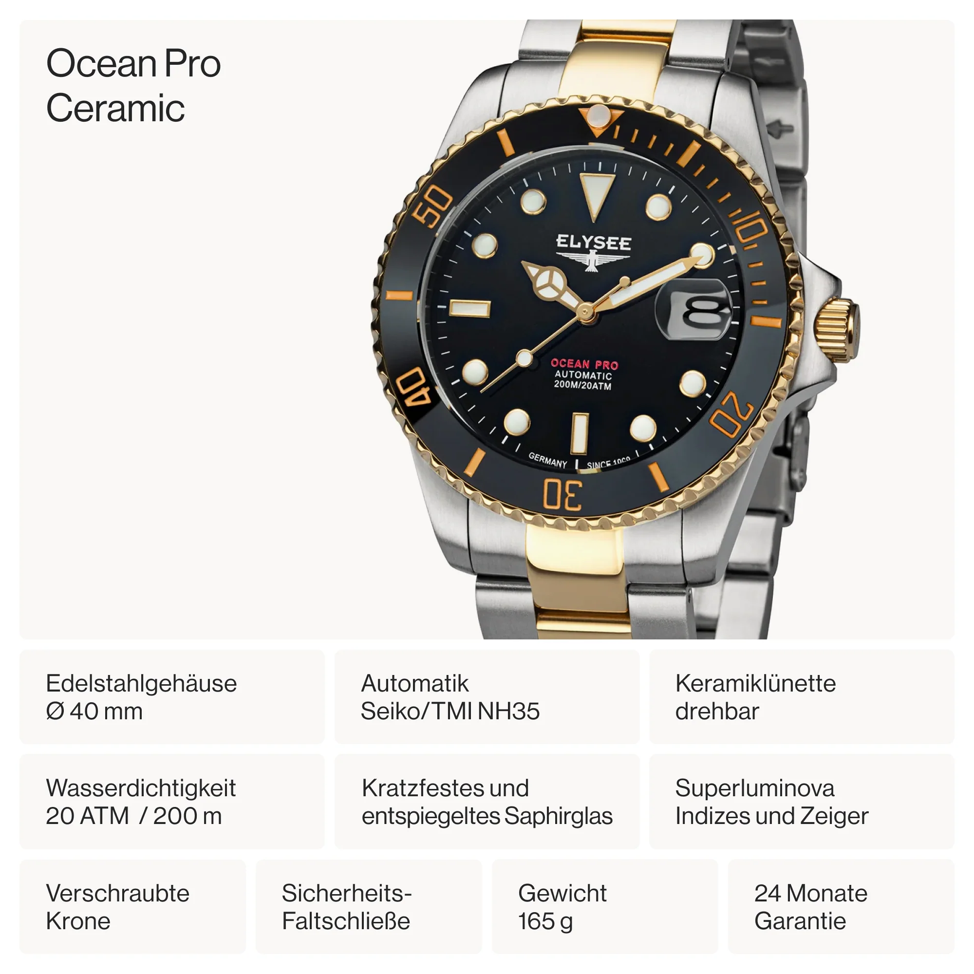 Ocean Pro Ceramic - 80585 - Automatikuhr - Image 5