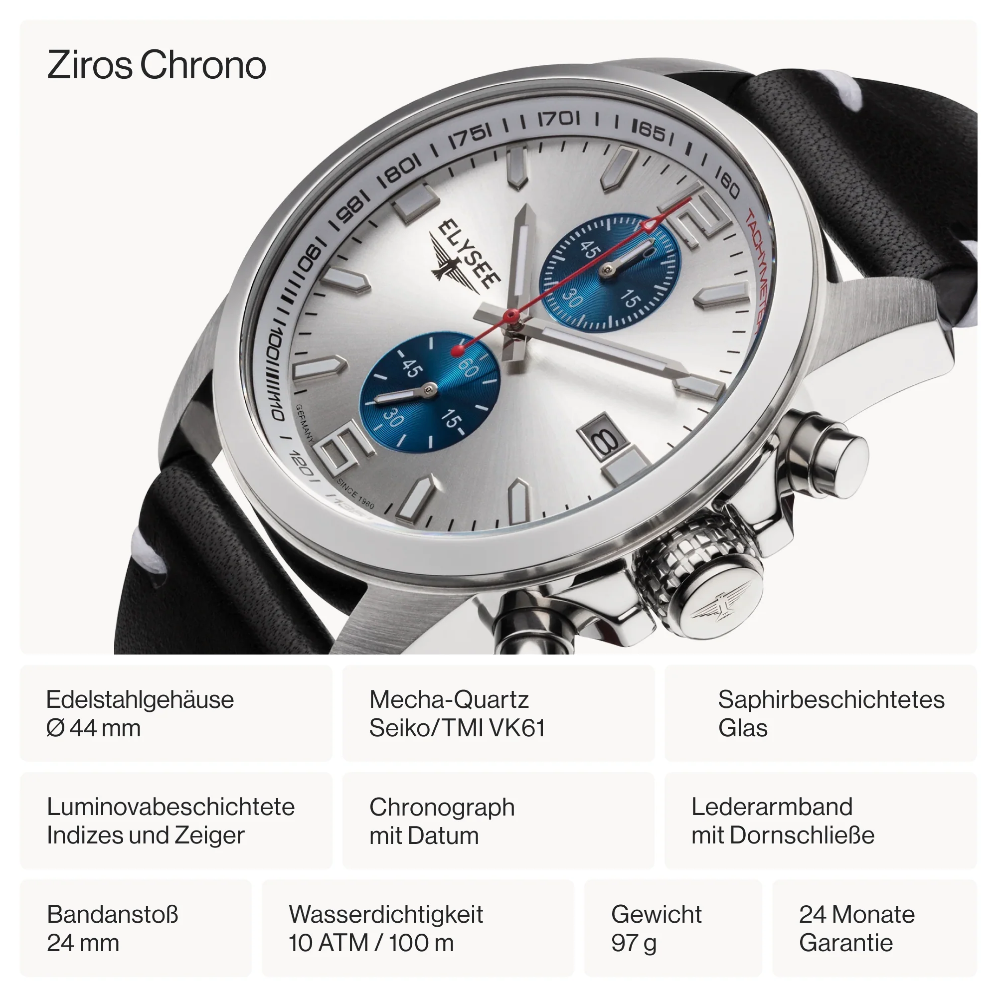 Ziros Chrono - 80587 - Chronograph - Image 3