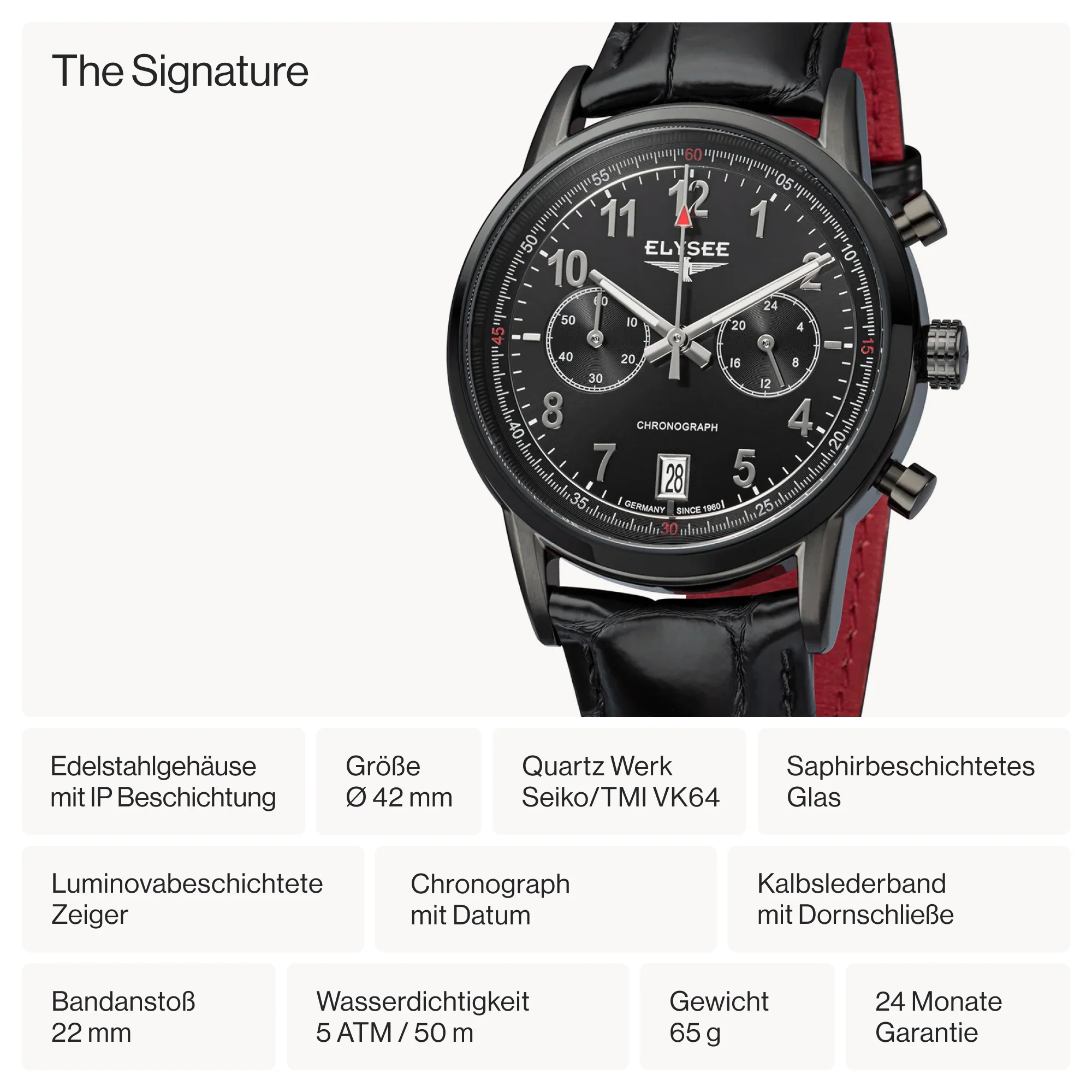 The Signature - 80663 - Chronograph - Image 5
