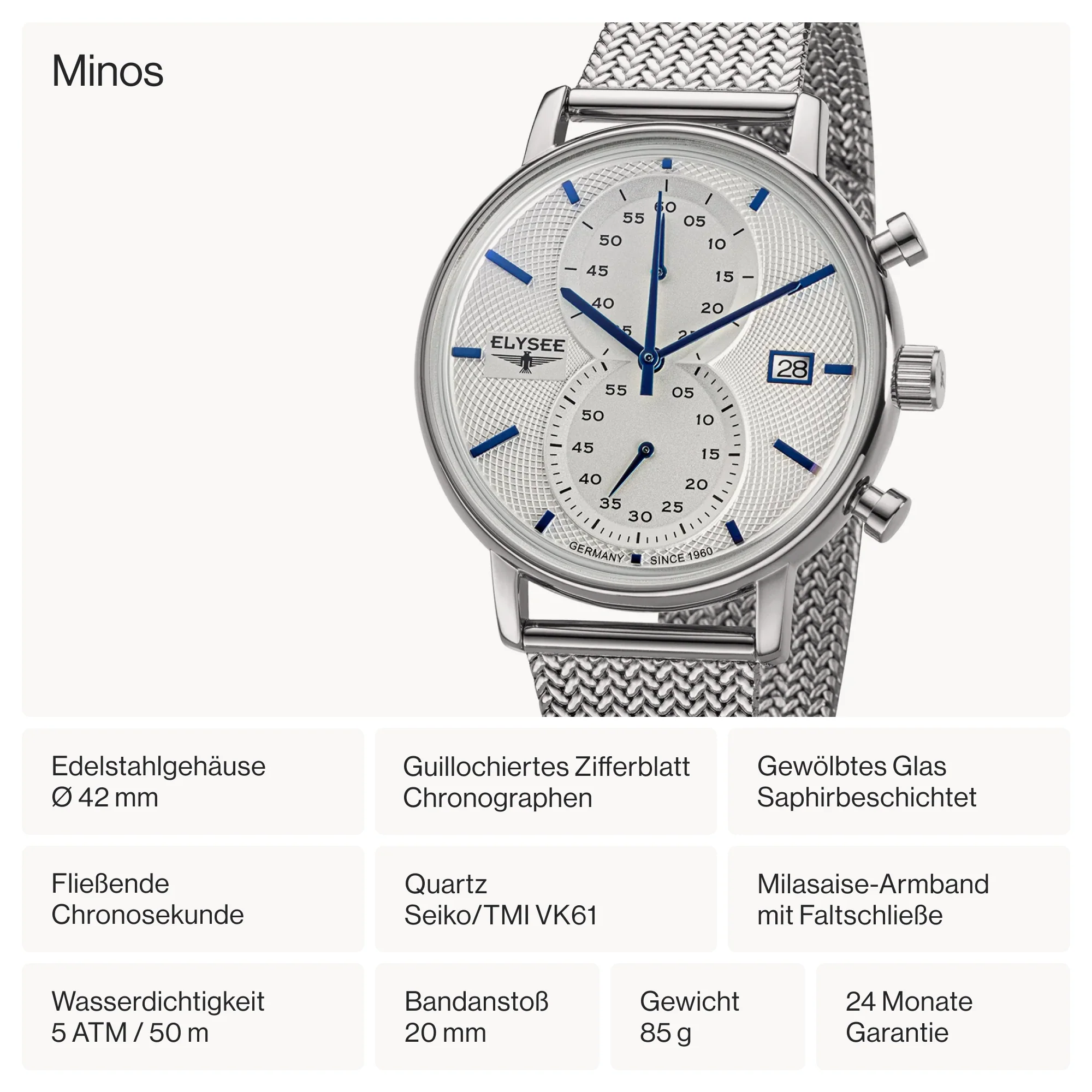 Minos - 83831 - Chronograph - Image 5