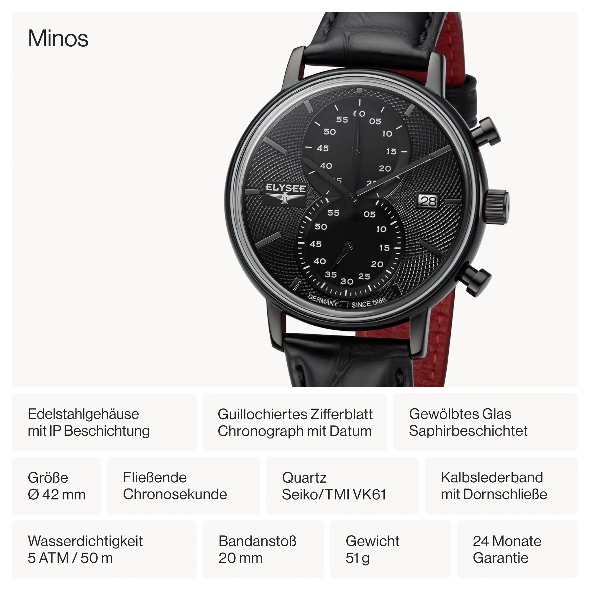 Minos - 83832 - Chronograph - Image 5