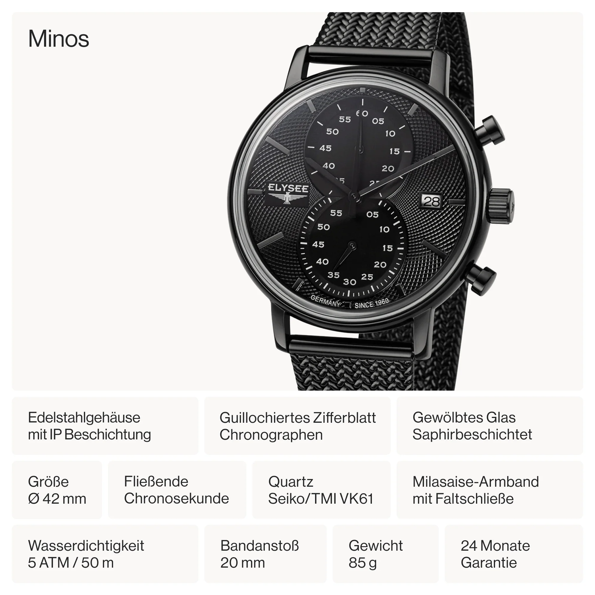Minos - 83833 - Chronograph - Image 5