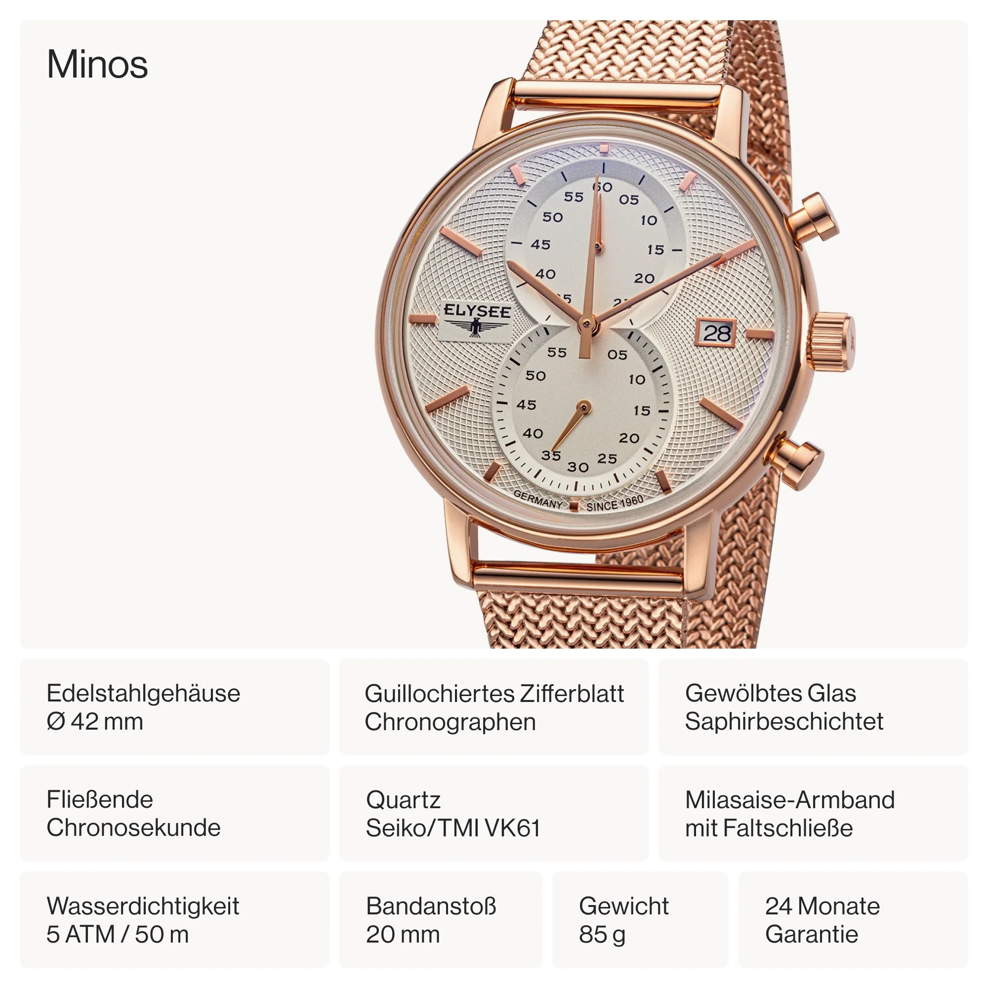 Minos - 83834 - Chronograph - Image 5
