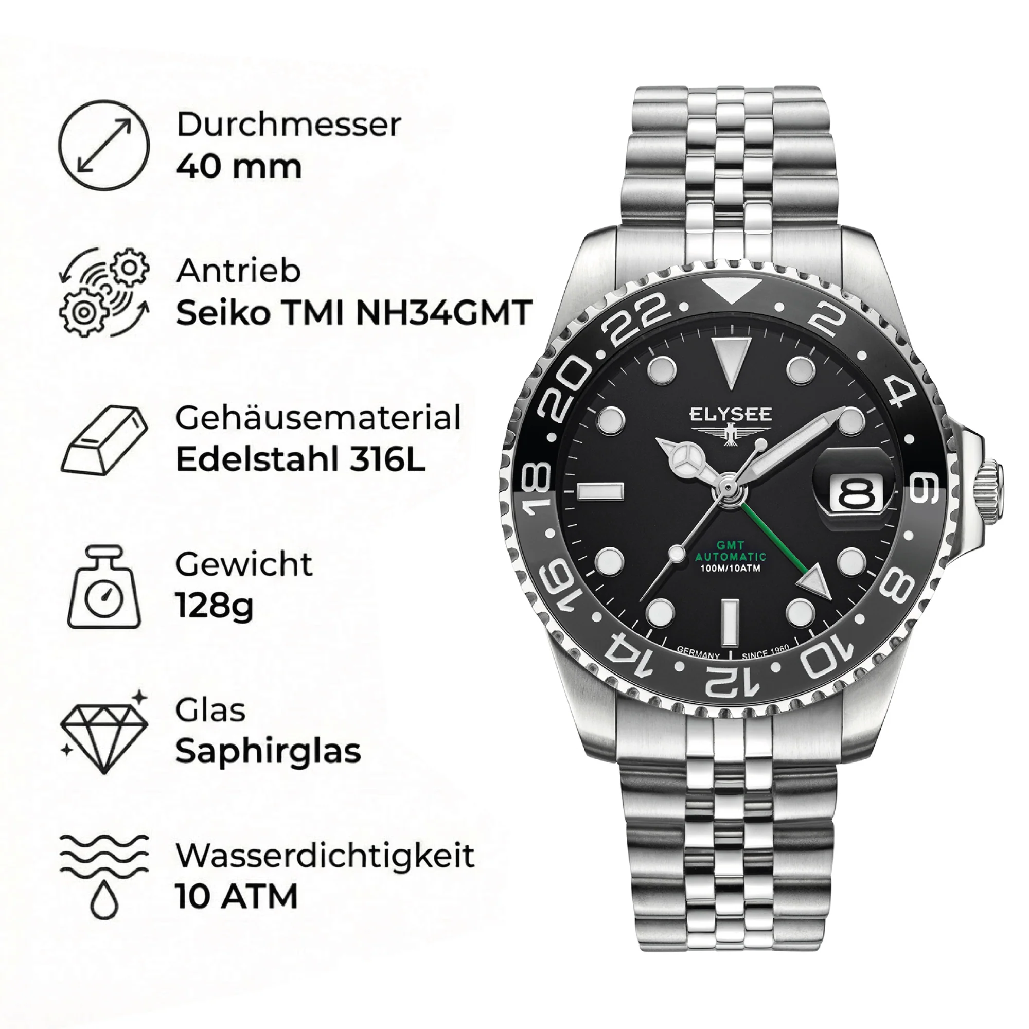 GMT AUTOMATIC Ceramic 80633 - Image 2
